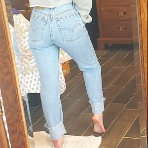 Vintage Levis 512s Red Tabs 100% Cotton Denim